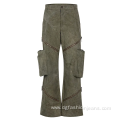 Mens Trousers Casual Cargo Pants